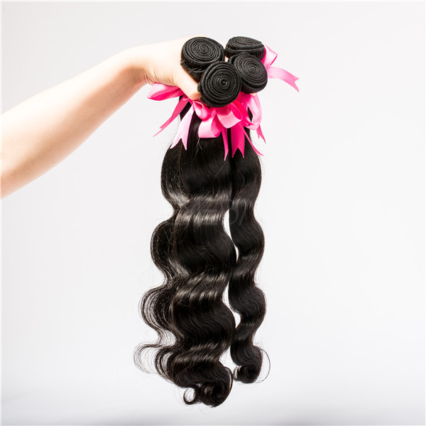 Brazilian virgin hair body wave 100% human hair weave YL009